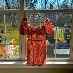 Misguided floral dress